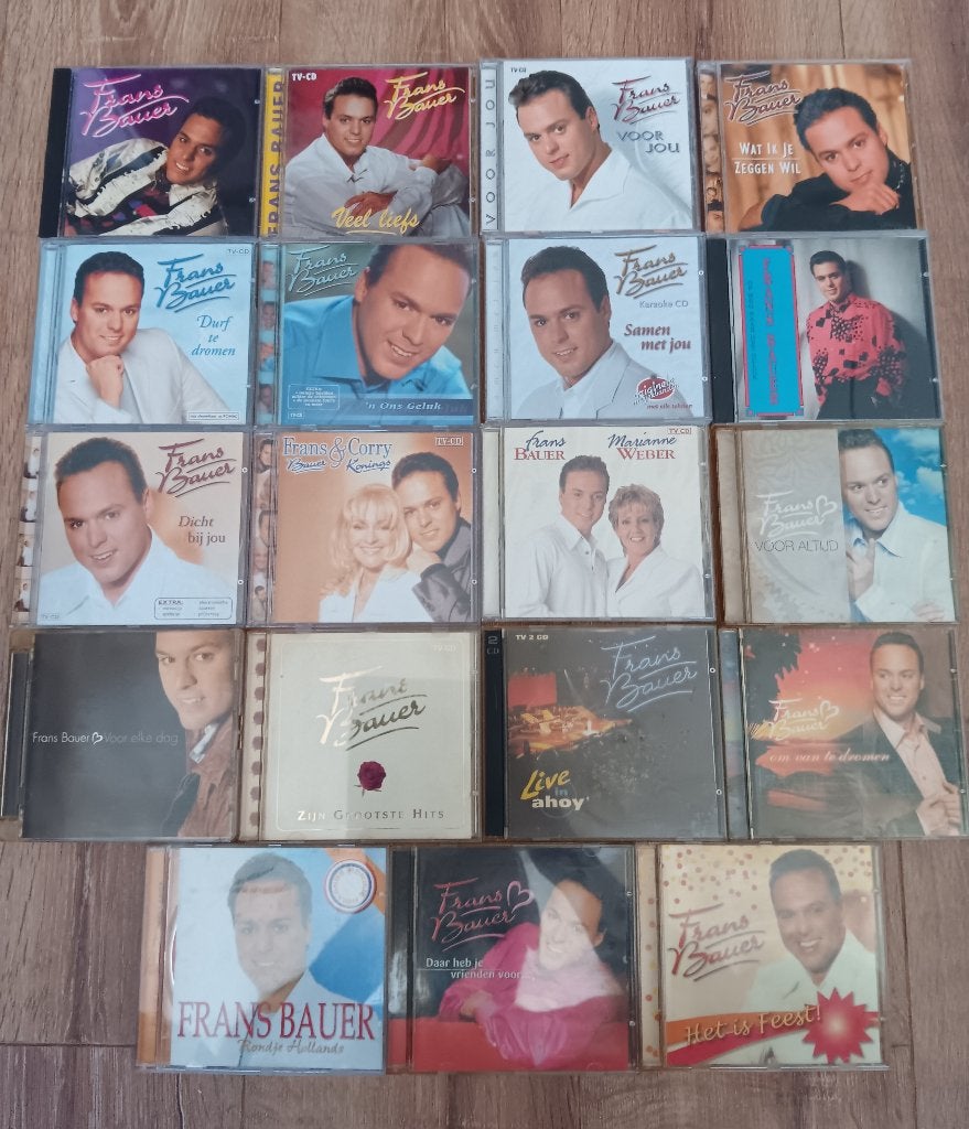 19 mooie originele cd's van Frans Bauer, Ophalen, Gebruikt, Levenslied of Smartlap