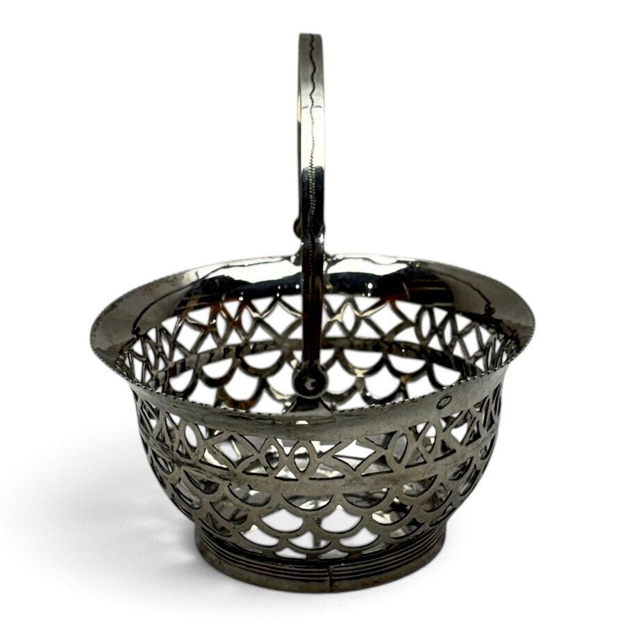 Zilveren knottenmandje, Antiek en Kunst, Ophalen of Verzenden, Zilver