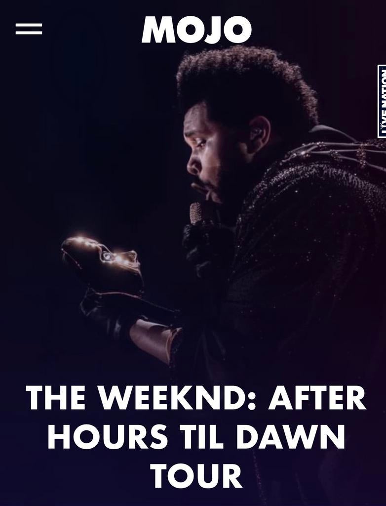 The Weeknd 4 tickets zaterdag 18 juli vak 119, Drie personen of meer, Juli