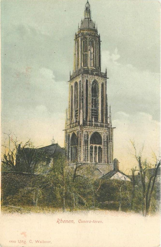 701-401-033 Rhenen Cunera Toren, Verzenden, Voor 1920, Utrecht