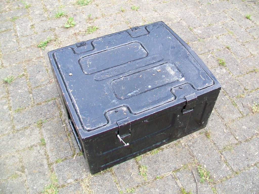 Metalen munitiekist 2 de wereld oorlog Engels, Ophalen of Verzenden, Engeland