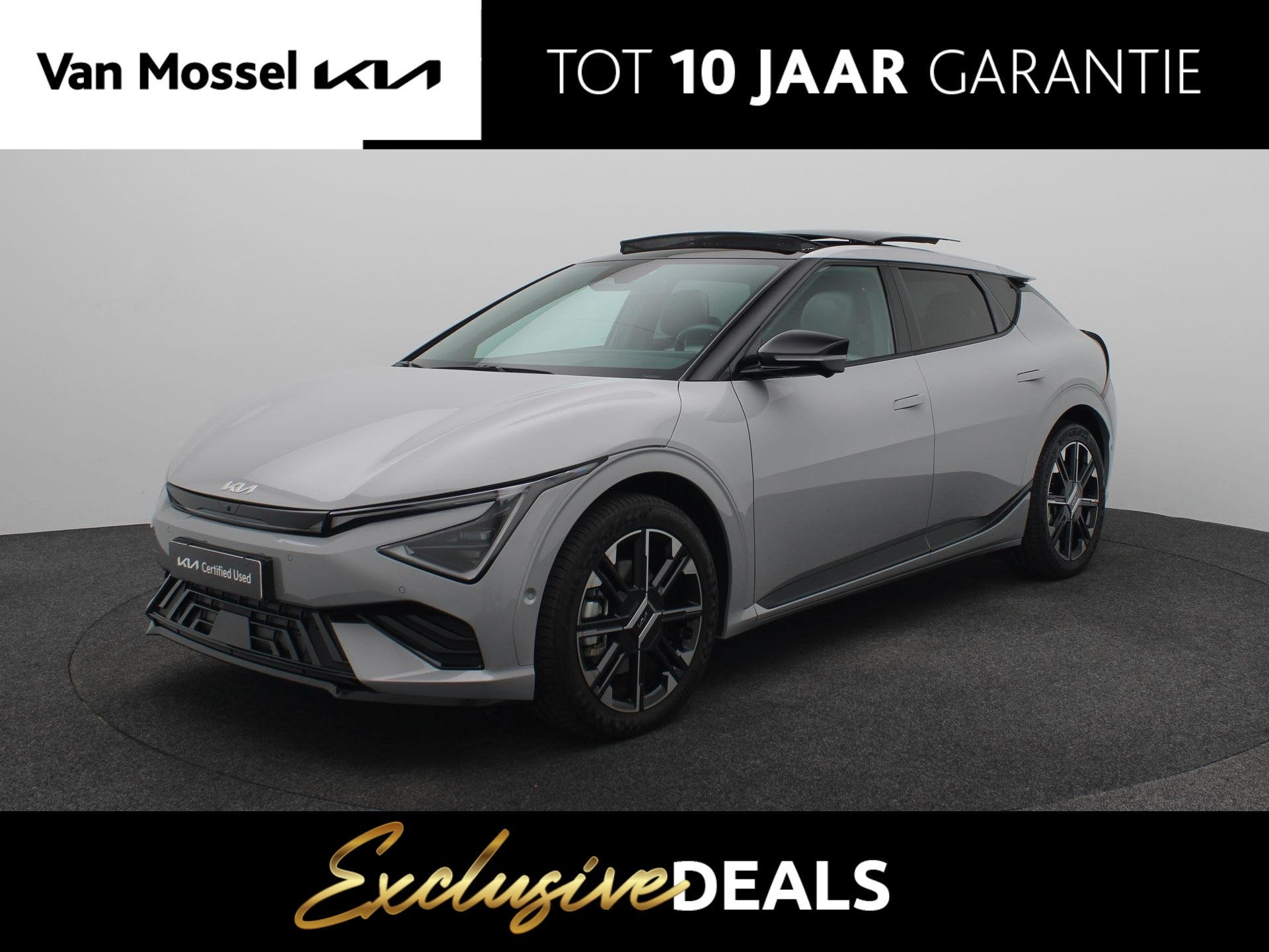 Kia EV6 GT-Line AWD 84 kWh | Pano | Elek. Stoelen met Geheug, Auto's, Kia, 12 maanden, 522 km, Origineel Nederlands, Vierwielaandrijving