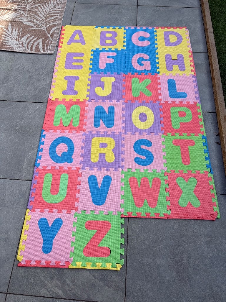 Puzzelmat foam, Kinderen en Baby's, Ophalen, Gebruikt