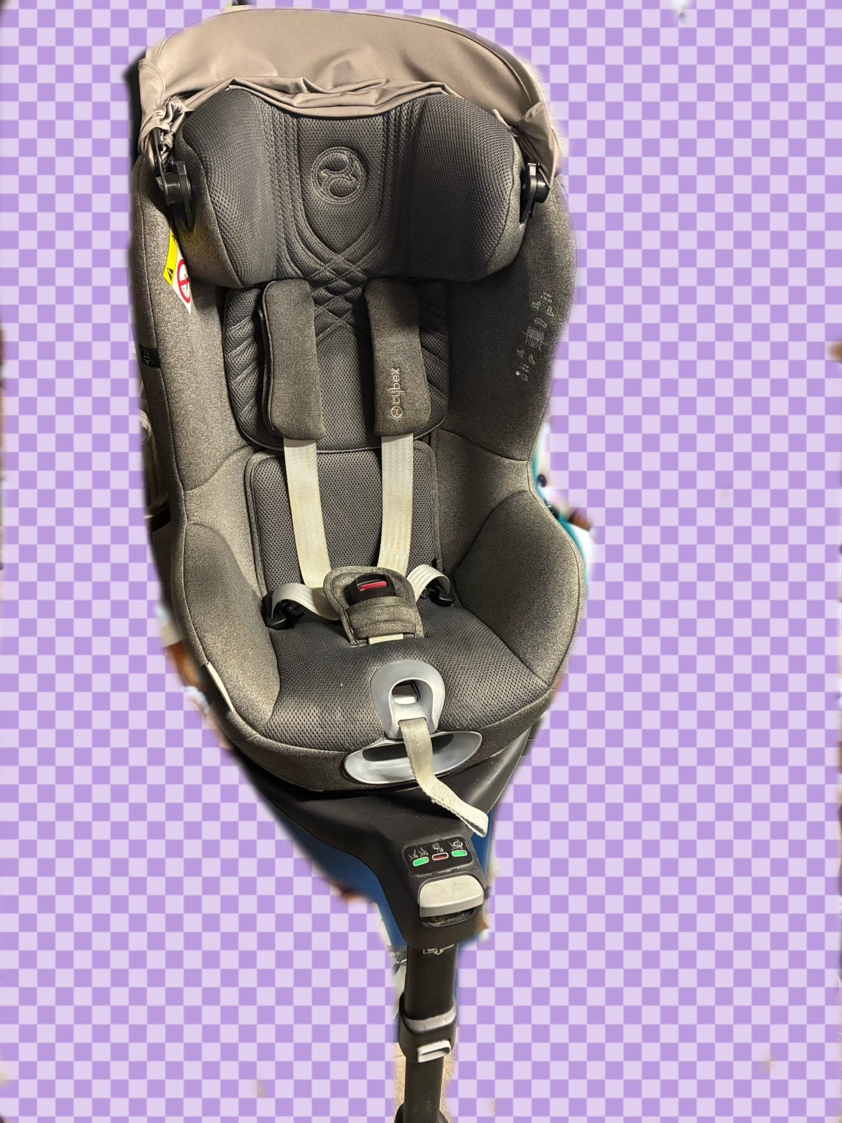 Cybex Autostoel - Veiligheid en Comfort voor uw Kind, Autogordel of Isofix, Gebruikt, 0 t/m 18 kg, Verstelbare rugleuning