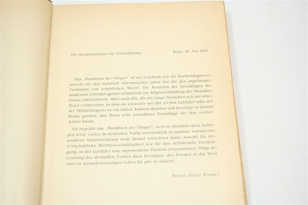 Handbuch der Flieger — Vintage Pilotenhandboek 1959, Gebruikt, Schaalmodel, -, -