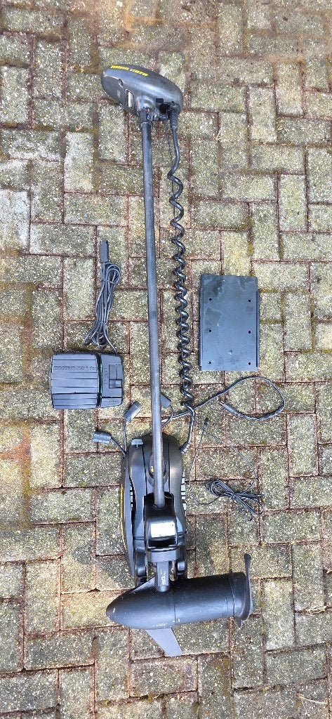 Minn Kota Powerdrive 12V - 55LB - 54". Fronttroller., Ophalen, Gebruikt