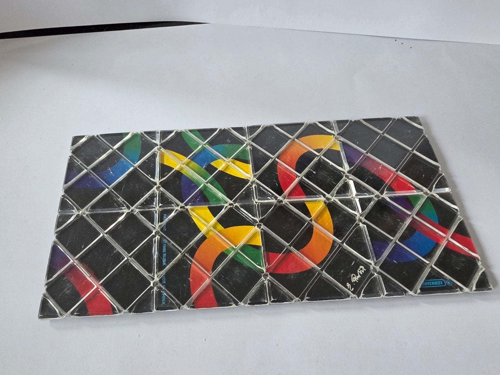 matchbox rubik puzzle 1986, Ophalen of Verzenden
