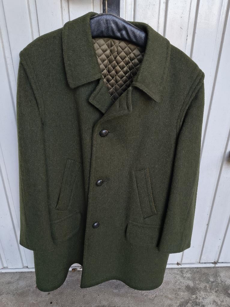 Steinbock Himalaya loden wollen herenjas maat 50, Kleding | Heren, Jassen | Winter, Gedragen, Maat 48/50 (M), Groen, Ophalen