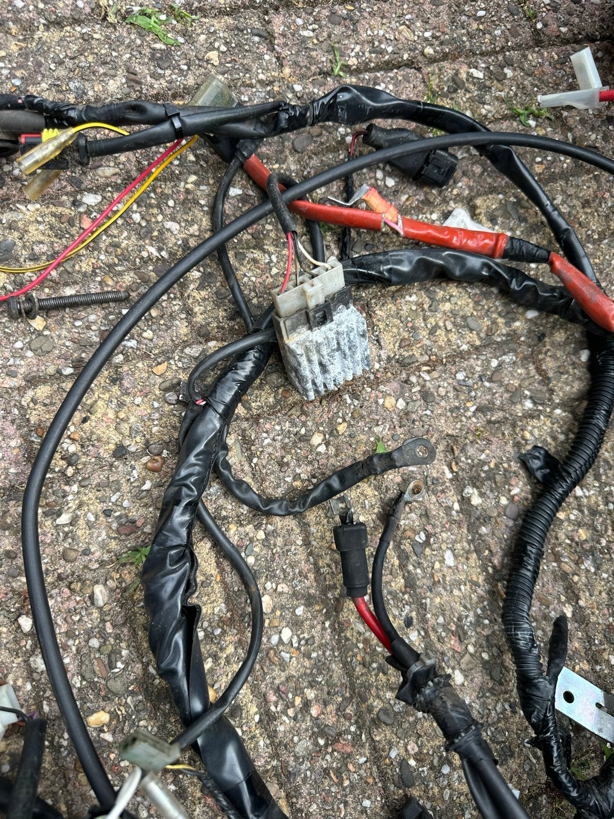 Kabelboom met ECU en Regelaar Vespa sprint 4T 4V, Ophalen, Gebruikt