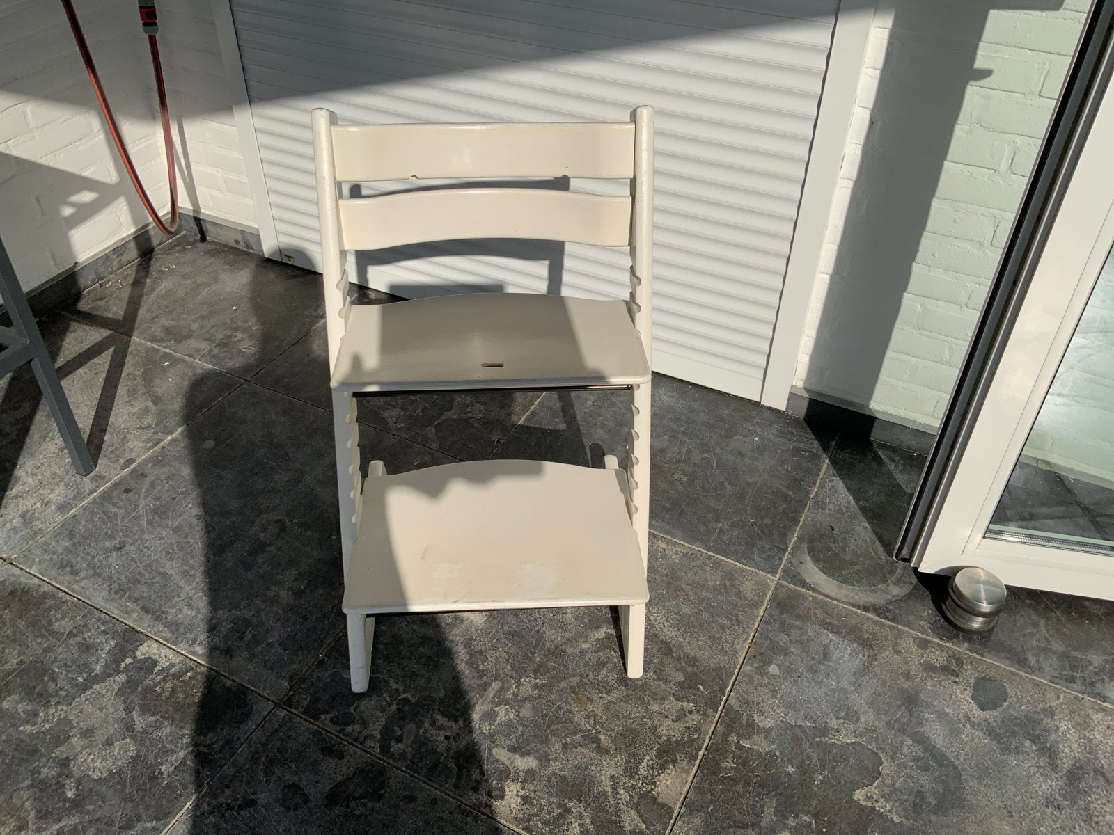 Stokke Tripp Trapp meegroeistoel - wit, Ophalen, Gebruikt, Meegroeistoel