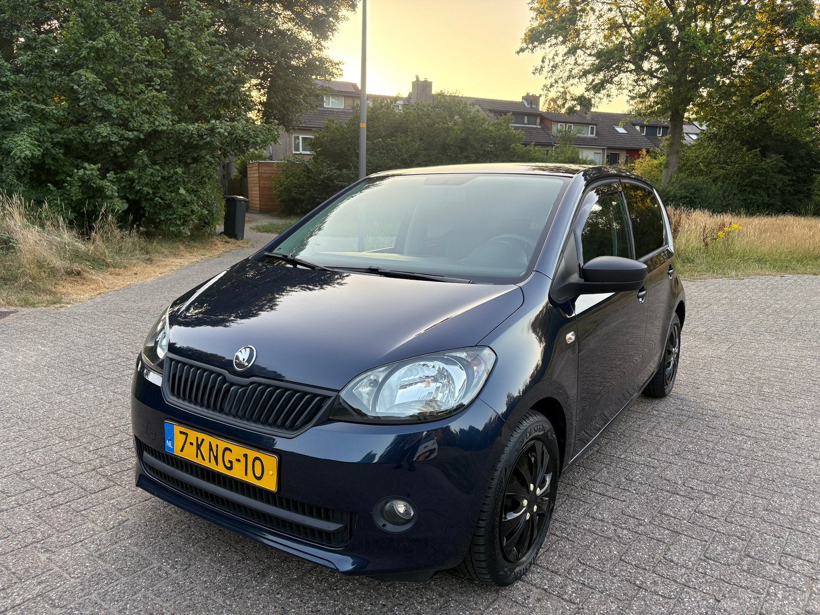 Skoda Citigo 1.0 T 44KW 2013 5DEURS AIRCO NAP NIEUWE APK!!!!, Auto's, Skoda, Particulier, Citigo, ABS, Adaptieve lichten, Airbags