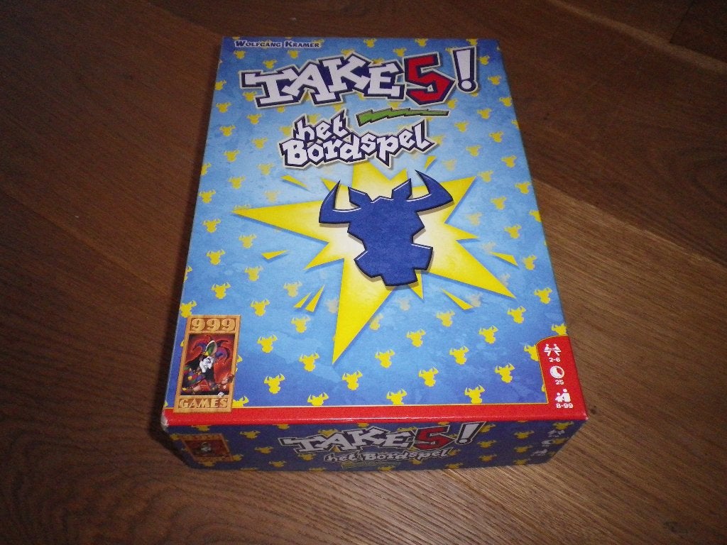 Take 5 bordspel, Ophalen, Zo goed als nieuw, 999 Games
