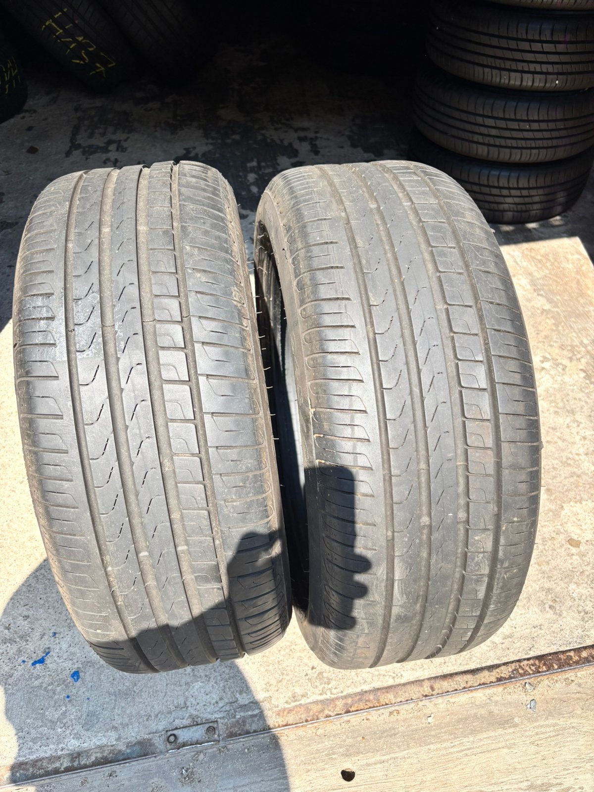 2st Pirelli 245-45-18 zomerbanden RFT, 18 inch, Ophalen of Verzenden, Band(en), Personenwagen