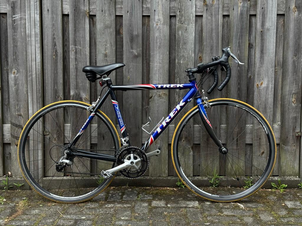 Trek racefiets - Blauw/Zwart - Special Edition Bike, 28 inch, Gebruikt, Aluminium, Meer dan 20 versnellingen