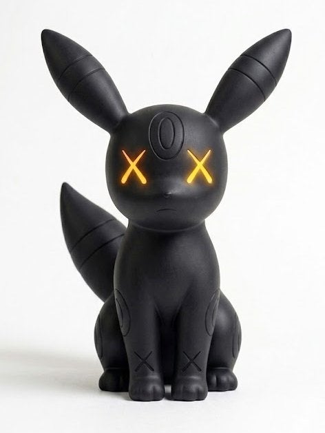 KAWS x Umbreon Figuur - Zeldzaam Verzamelobject, G, G, Ophalen of Verzenden, Zo goed als nieuw