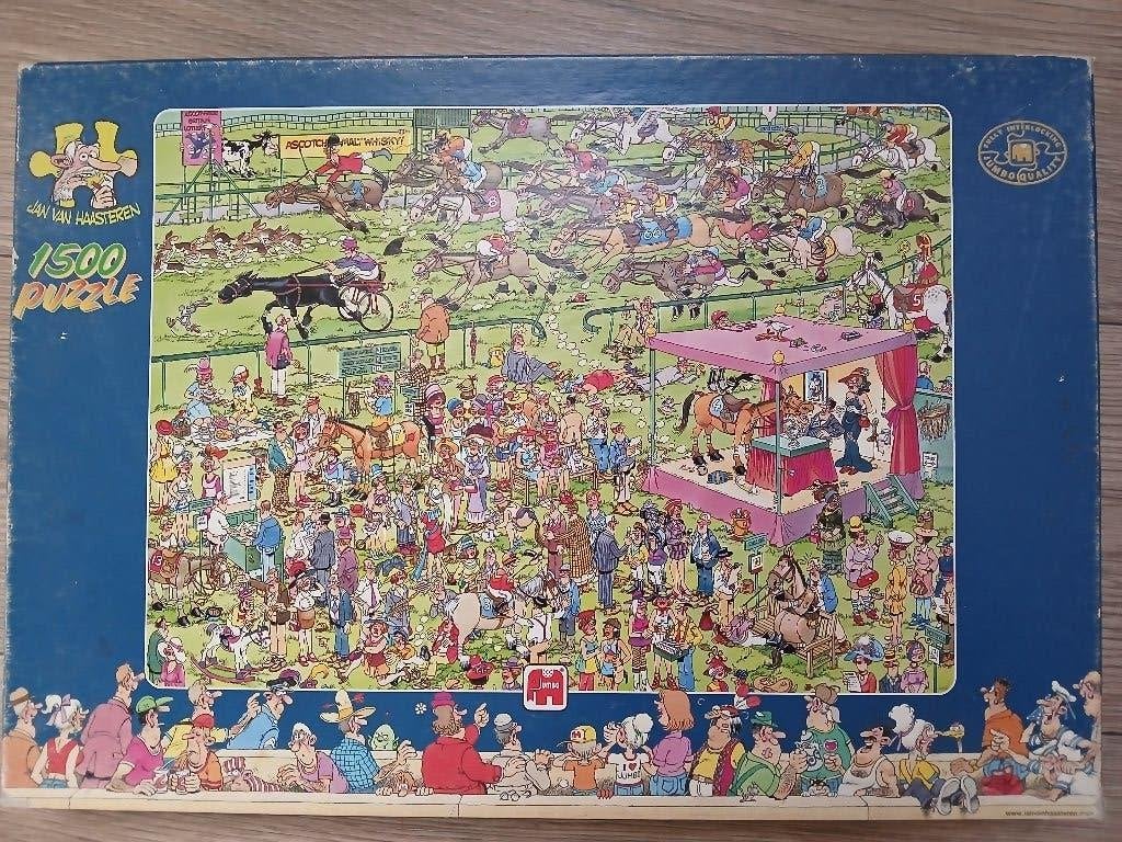 Jan van Haasteren puzzel, Ophalen of Verzenden, 500 t/m 1500 stukjes, Gebruikt, Legpuzzel