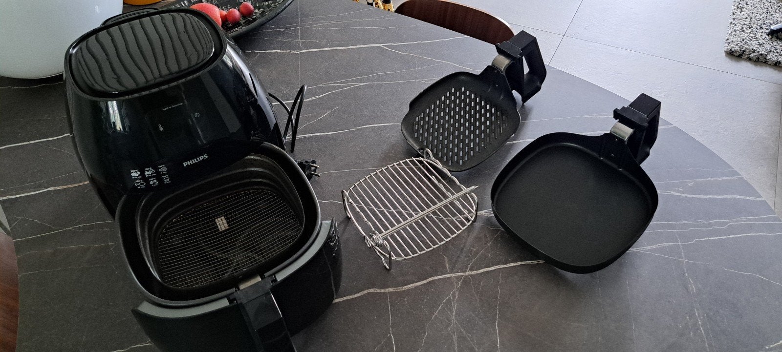 Philips Airfryer XL accessoires met gratis airfryer, Ophalen, Gebruikt, Airfryer XL, 1000 t/m 1499 gram