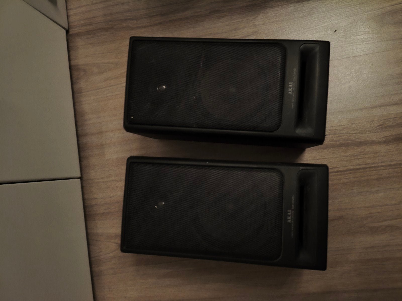 Akai SW-MX90 Stereo Hifi Luidsprekerset, Overige merken, Stereo speakers, Gebruikt, Ophalen of Verzenden
