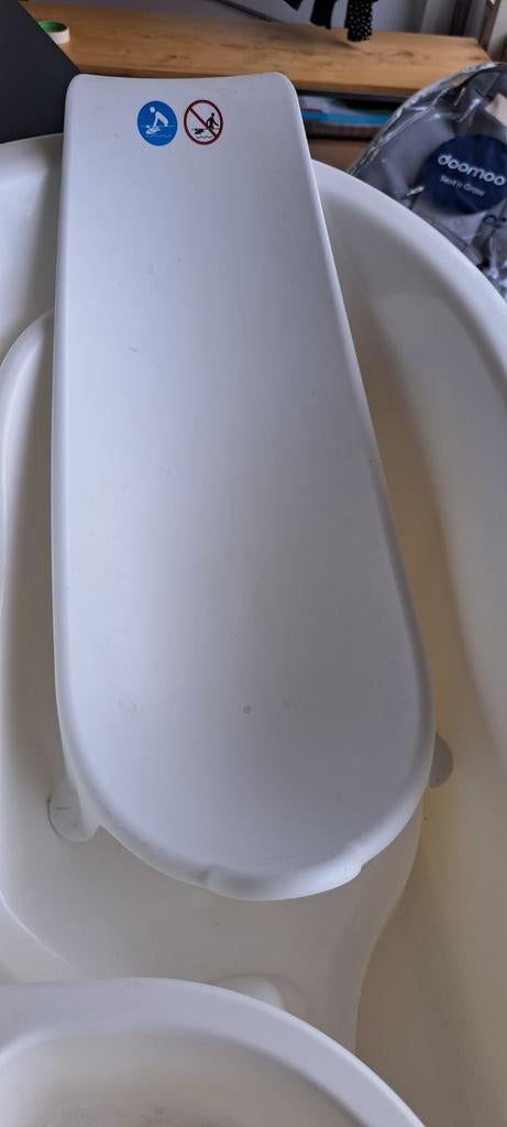 Stokke Flexi Bath badzitje - Wit, Kinderen en Baby's, Badjes en Verzorging, Ophalen of Verzenden, Nieuw, Badzitje of Badring, Overige merken