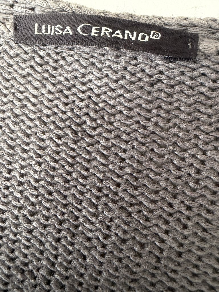Luisa Cerano vest M, Kleding | Dames, Truien en Vesten, Maat 38/40 (M), Ophalen of Verzenden, Zo goed als nieuw, Grijs