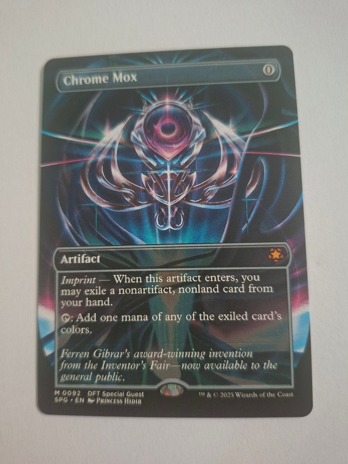 Chrome mox aetherdrift M0092 mint magic the gathering, Verzenden, Nieuw