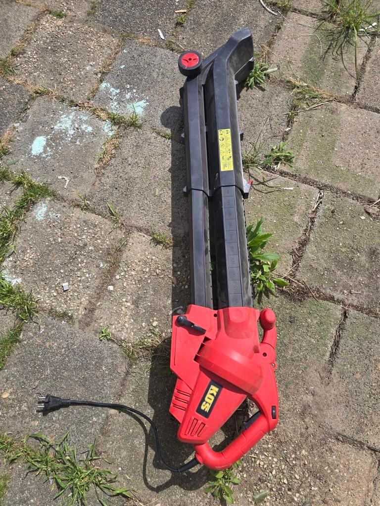 Bladzuiger en -blazer KOS - Elektrisch, met zuigfunctie, Gebruikt, Met zuigfunctie, Handgedragen, Ophalen of Verzenden