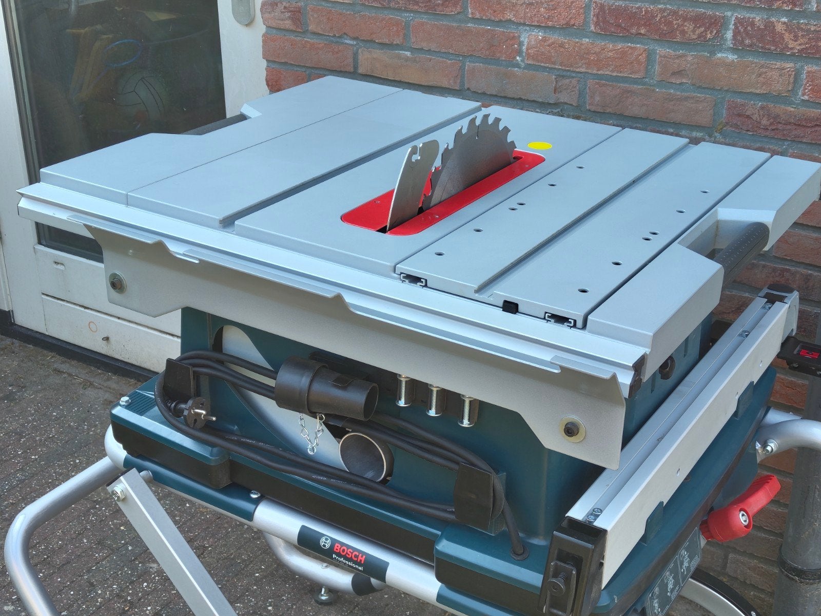 Bosch GTS 10 XC tafelzaag met GTA 60 W onderstel ongebruikt, Ophalen, 1200 watt of meer, Cirkelzaag, 70 mm of meer