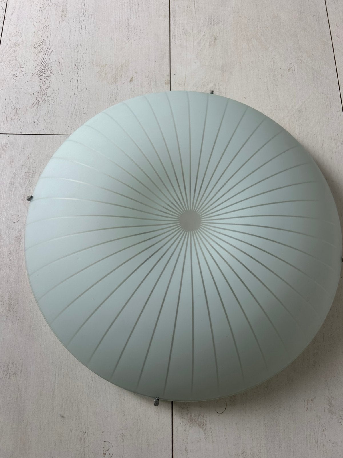 Set van twee plafondlampen, Huis en Inrichting, Ophalen, Zo goed als nieuw, Glas