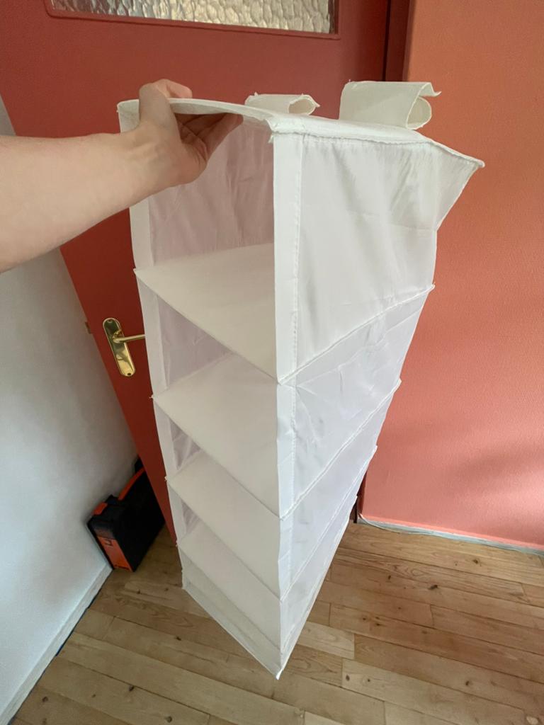 Opberger kledingkast, Huis en Inrichting, Kasten | Kledingkasten, Ophalen of Verzenden, Zo goed als nieuw, 50 tot 75 cm, 150 tot 200 cm