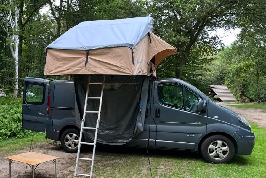 Ruime daktent, Caravans en Kamperen, Tenten, Ophalen, Zo goed als nieuw, Tot en met 3