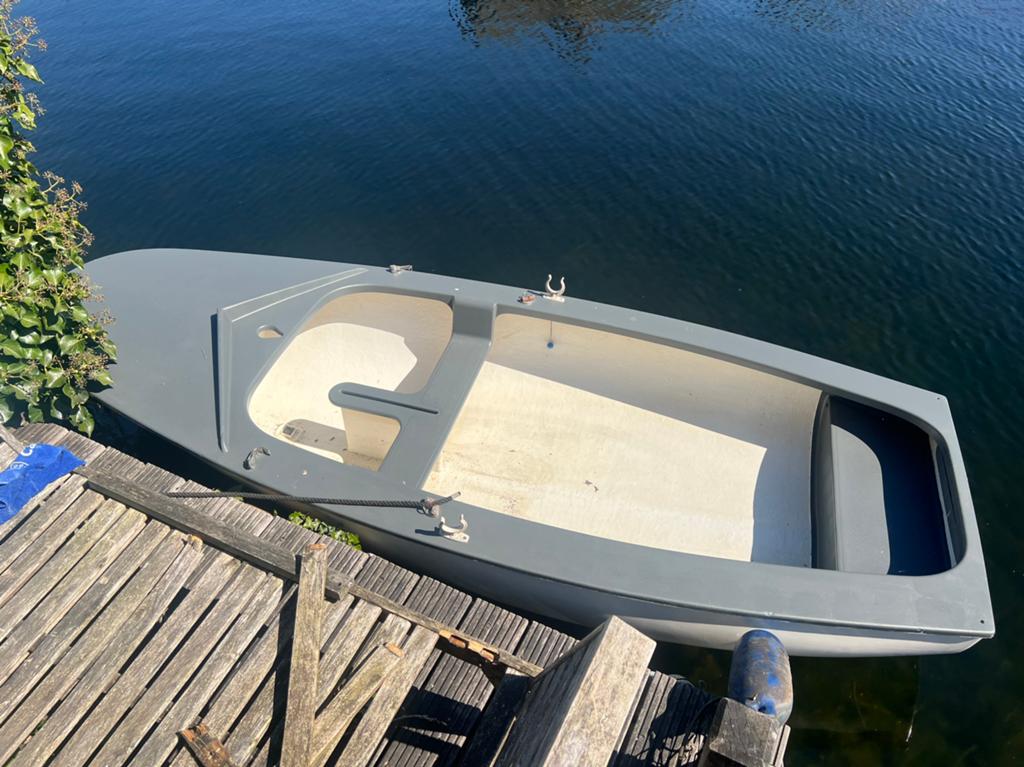 Zee-jol, Bootje met motor en zeil., Watersport en Boten, Ophalen, Zo goed als nieuw, Polyester, Overig typen