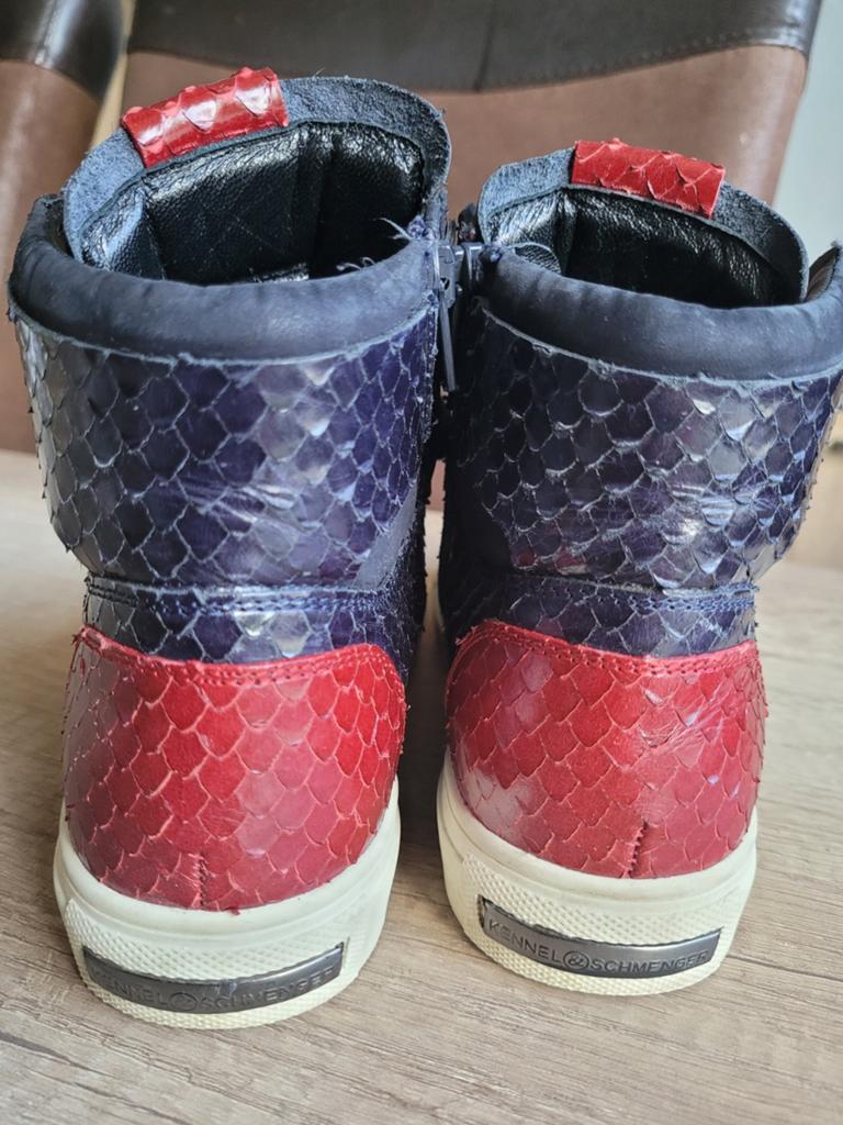 Kennel & Schmenger sneakers donkerblauw/rood maat 38, Blauw, Ophalen of Verzenden, Sneakers of Gympen, Kennel & Schmenger