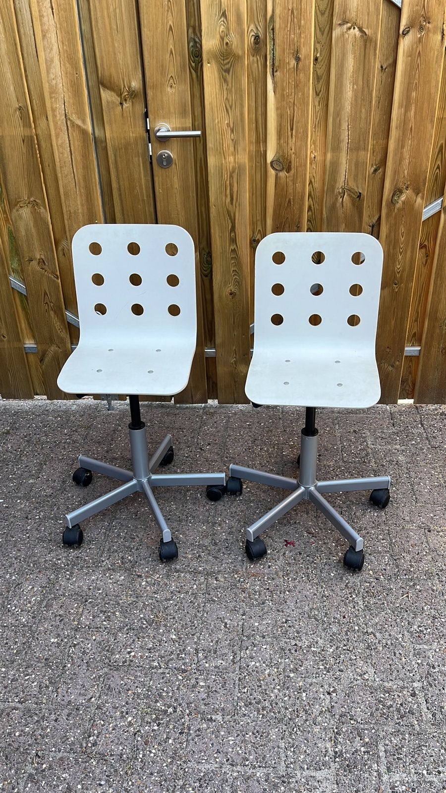 Ikea  Jules bureaustoelen, Ophalen, Zo goed als nieuw, Zwart