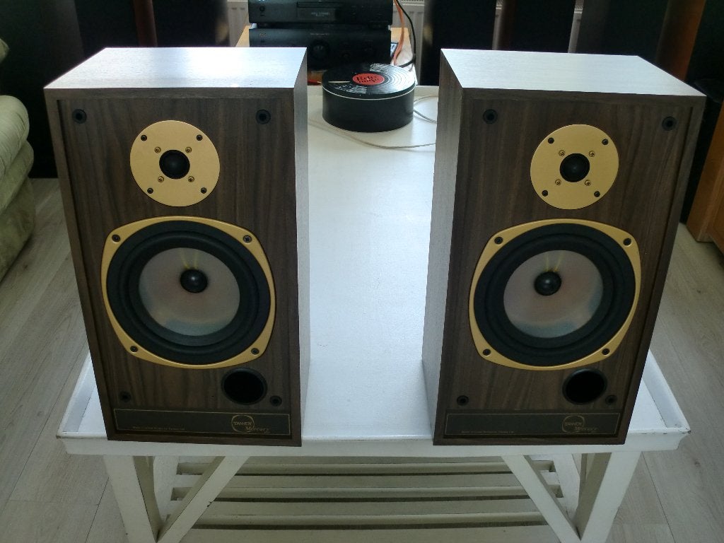 Tannoy Mercury M20 Gold nieuwstaat 9,5 / 10 te beluisteren., Overige merken, Ophalen of Verzenden, Zo goed als nieuw, 60 tot 120 watt