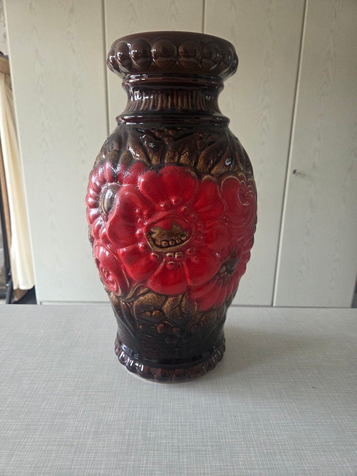 Vintage West Germany Vaas, Antiek en Kunst, Ophalen of Verzenden