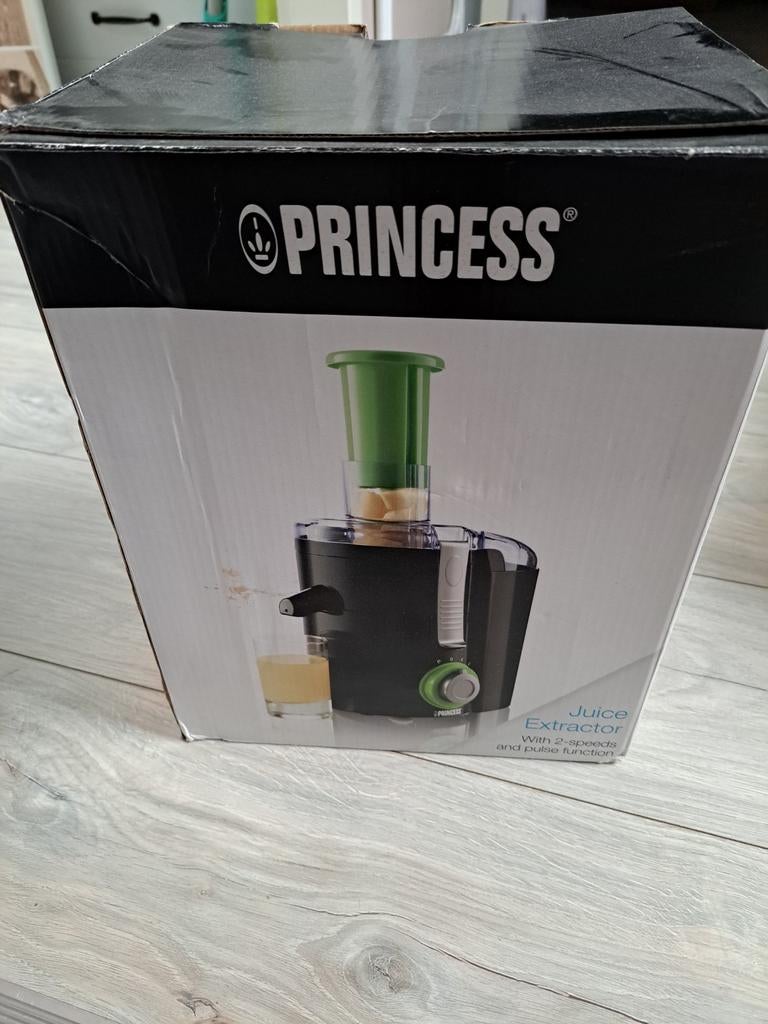 Princess Juice Extractor - Sapcentrifuge met 2 snelheden, Ophalen of Verzenden, Nieuw, Elektrisch, Sapcentrifuge