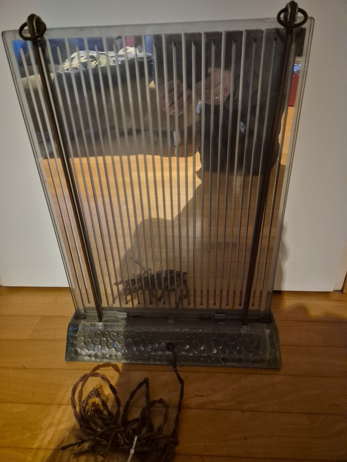 Vintage Radiaver Saint-Gobain glazen kachel, Ophalen