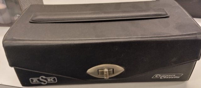 ASK opbergkoffer compactcassette, Ophalen of Verzenden, Overige merken