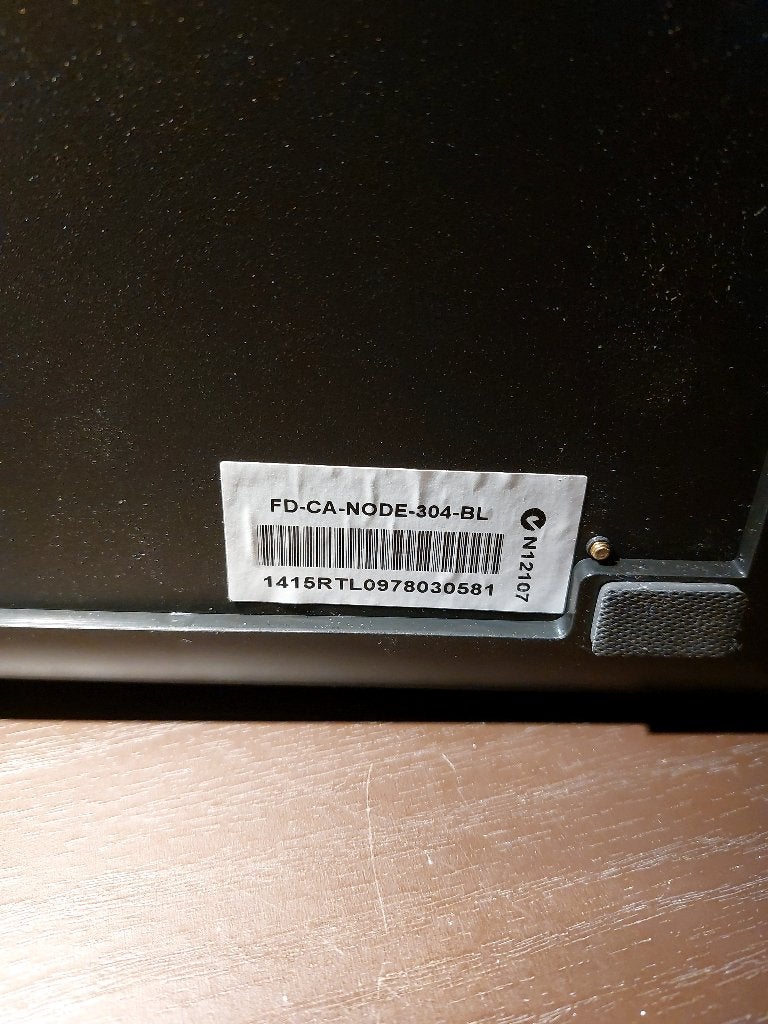 Fractol Design Node 304 met mobo en geheugen, Ophalen, Gebruikt