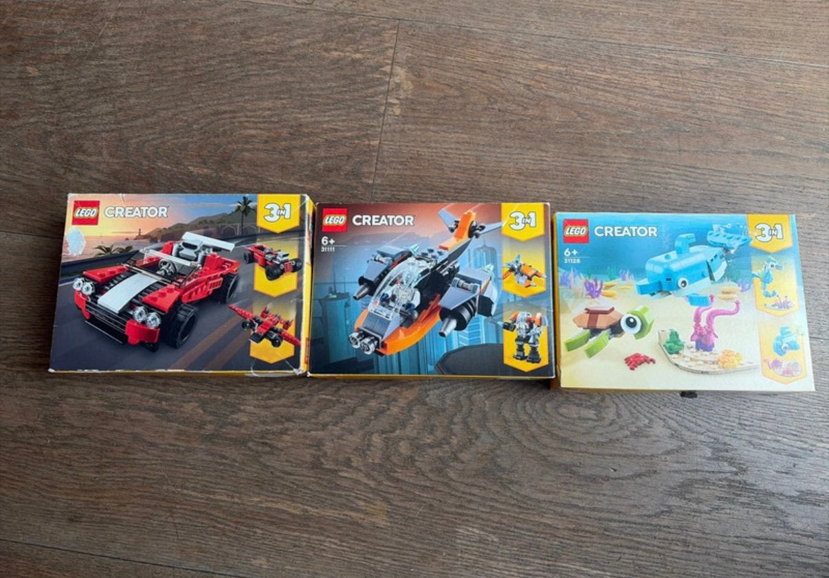 Lego creator sets, Gebruikt, Lego, Compleet, Ophalen of Verzenden