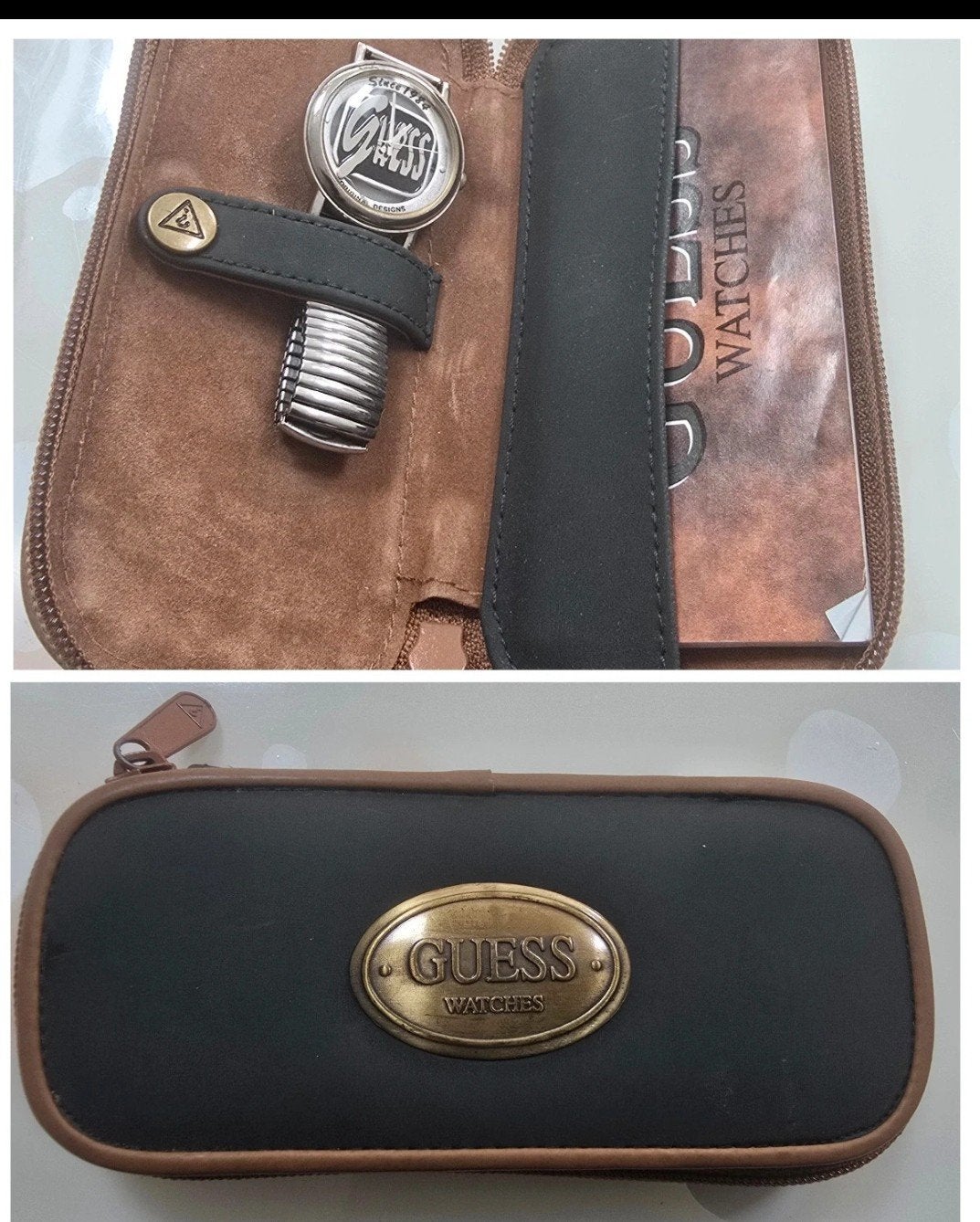 Guess horloge in etui -  nieuw batterij, Sieraden, Tassen en Uiterlijk, Horloges | Dames, Overige merken, Staal, Staal, Polshorloge
