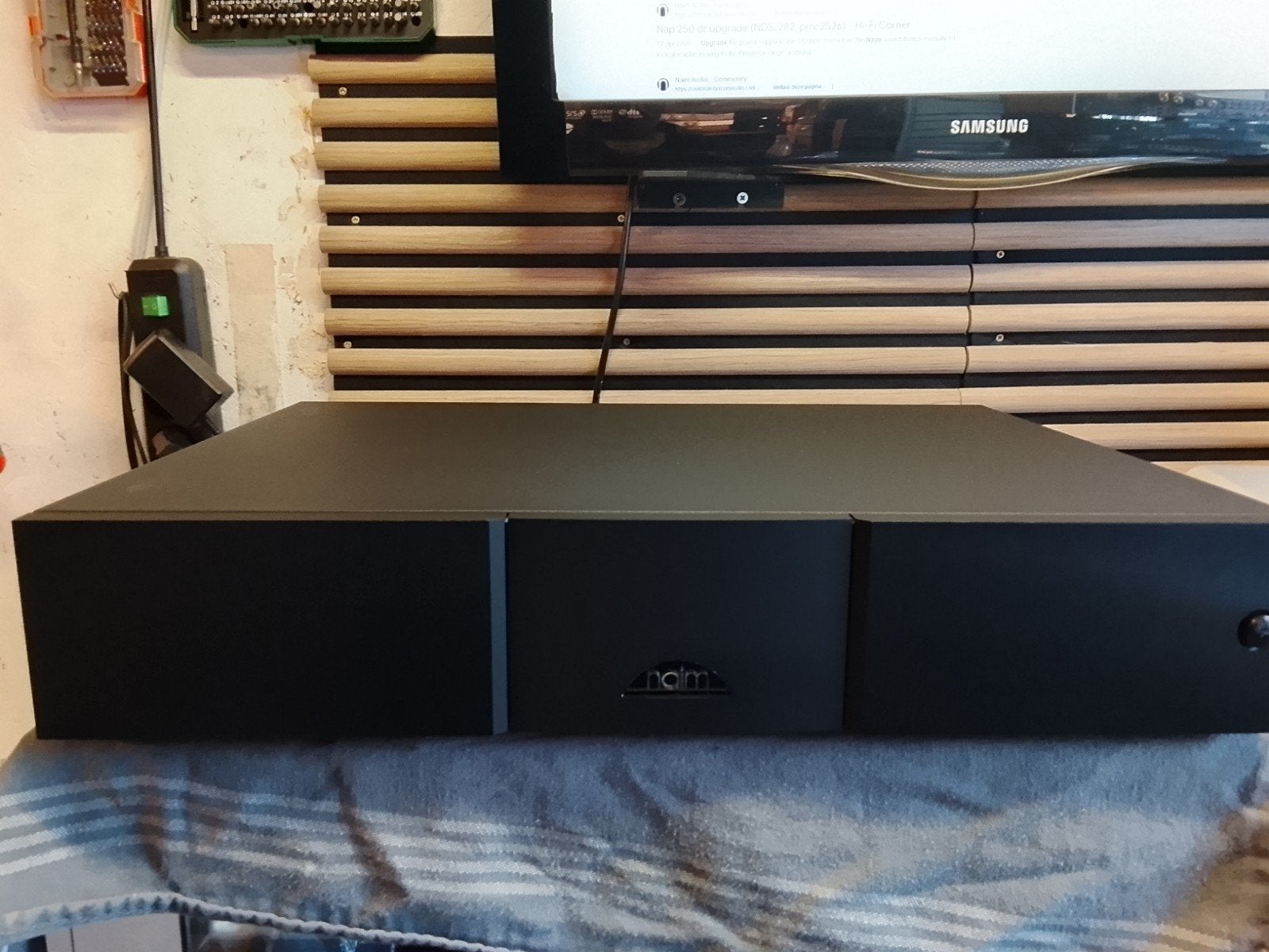 Naim NAP 250 DR eindversterker - Upgrade model, Overige merken, Ophalen of Verzenden, Zo goed als nieuw, 120 watt of meer
