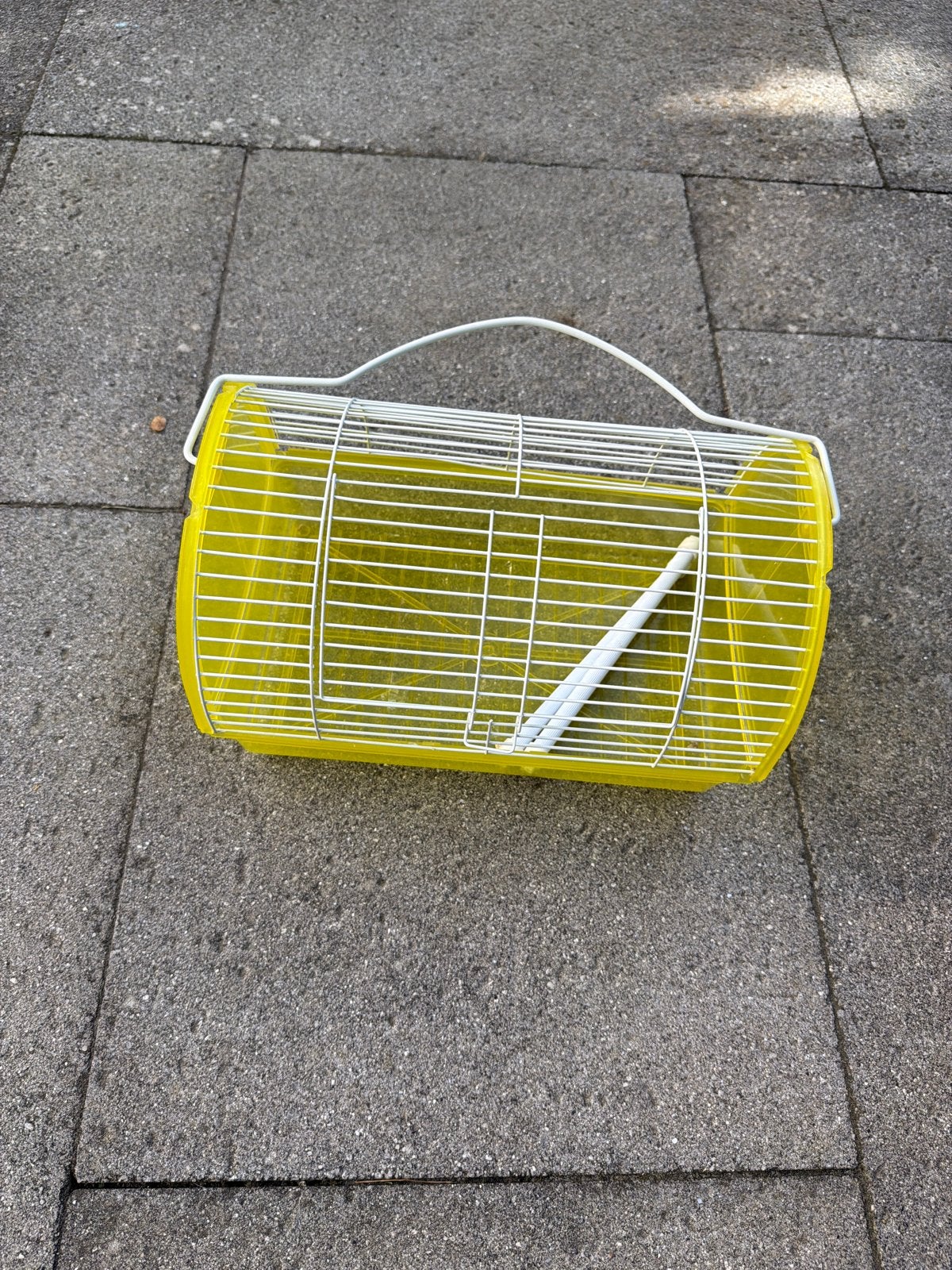 Handig vervoersmandje, Dieren en Toebehoren, Vogels | Hokken en Kooien, Ophalen of Verzenden, Gebruikt, Kunststof, Overige typen