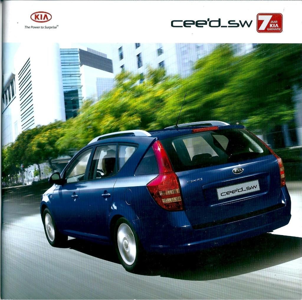 Folder Kia Cee'd SW 2007, Ophalen of Verzenden, Gelezen, Overige merken
