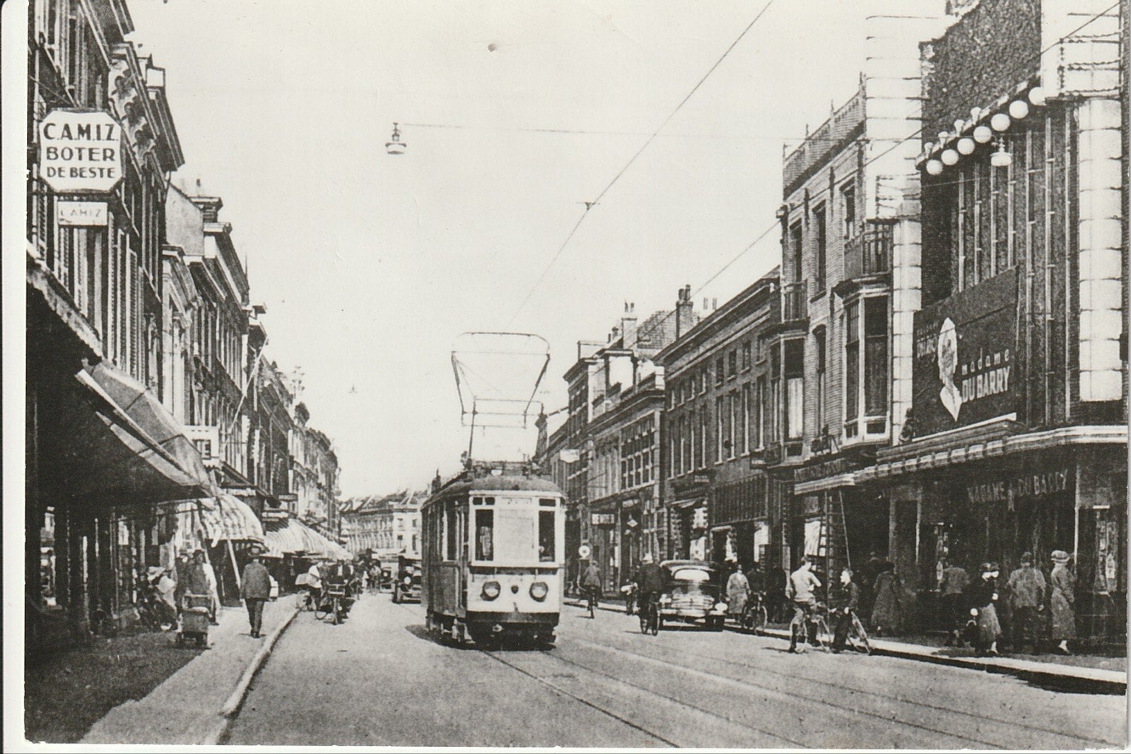 ARNHEM GETA MOTORWAGEN 74 LIJN 1 RICHTING STADSCENTRUM 1937, Ophalen of Verzenden, 1920 tot 1940, Ongelopen, Gelderland