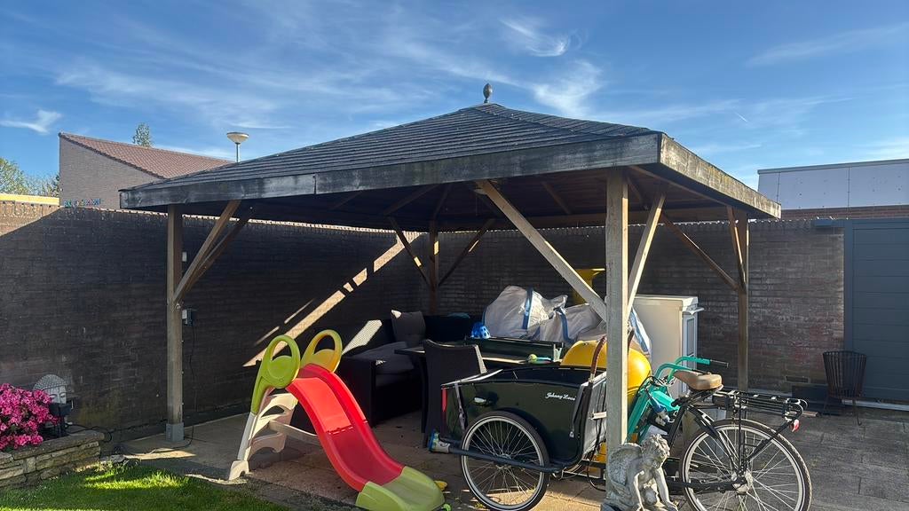 Prieeltje, Tuin en Terras, Ophalen of Verzenden, Zo goed als nieuw, Schuur