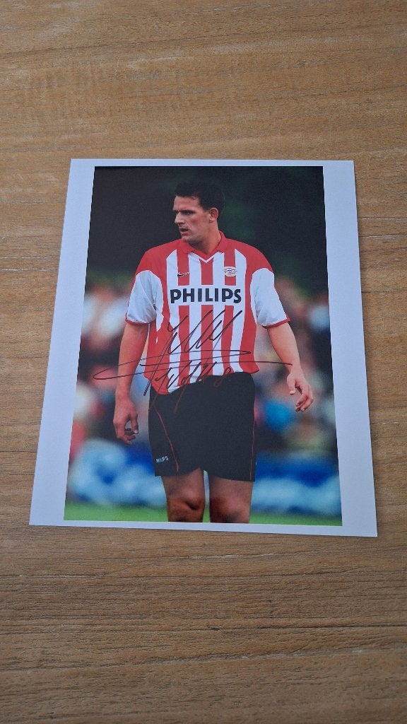 Foto 20x25cm met handtekening; Vennegoor of Hesselink # PSV, Ophalen of Verzenden, Nieuw, PSV, Overige typen
