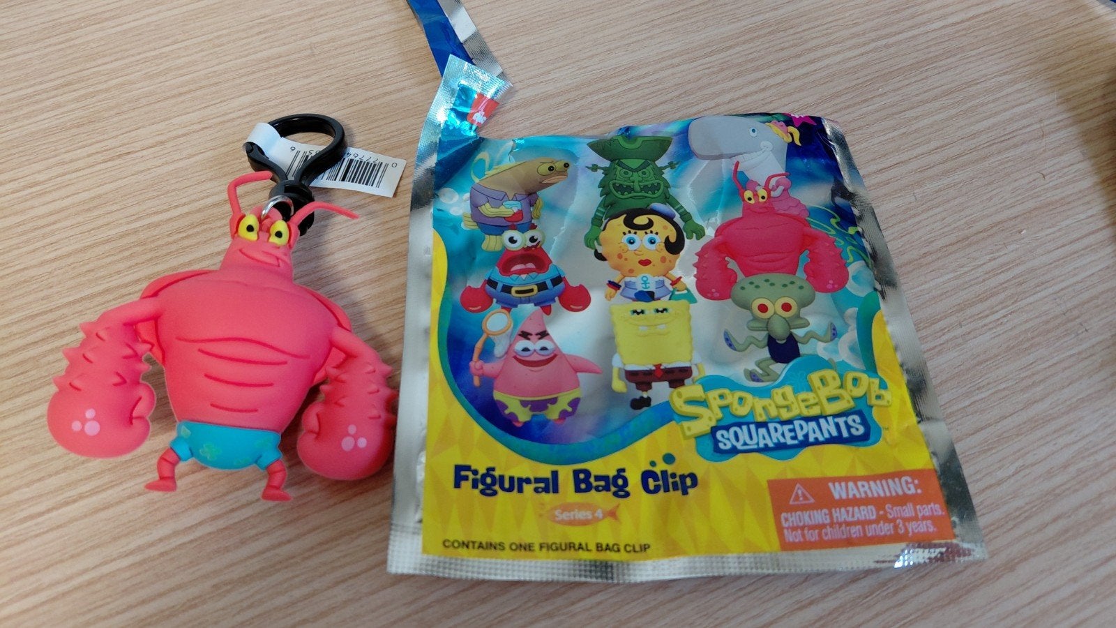 Spongebob sleutelhanger Leendert, Verzamelen, Sleutelhangers, Nieuw, Ophalen of Verzenden