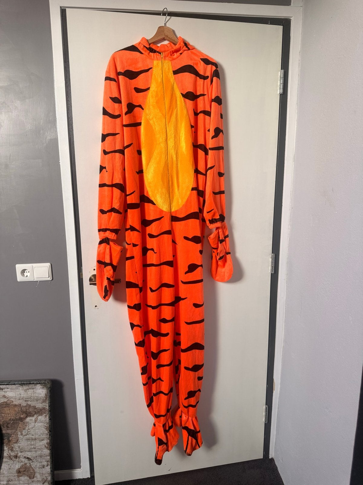 Tijgertje onesie / kostuum, Kleding | Dames, Ophalen of Verzenden, Gedragen, Carnaval, Kleding