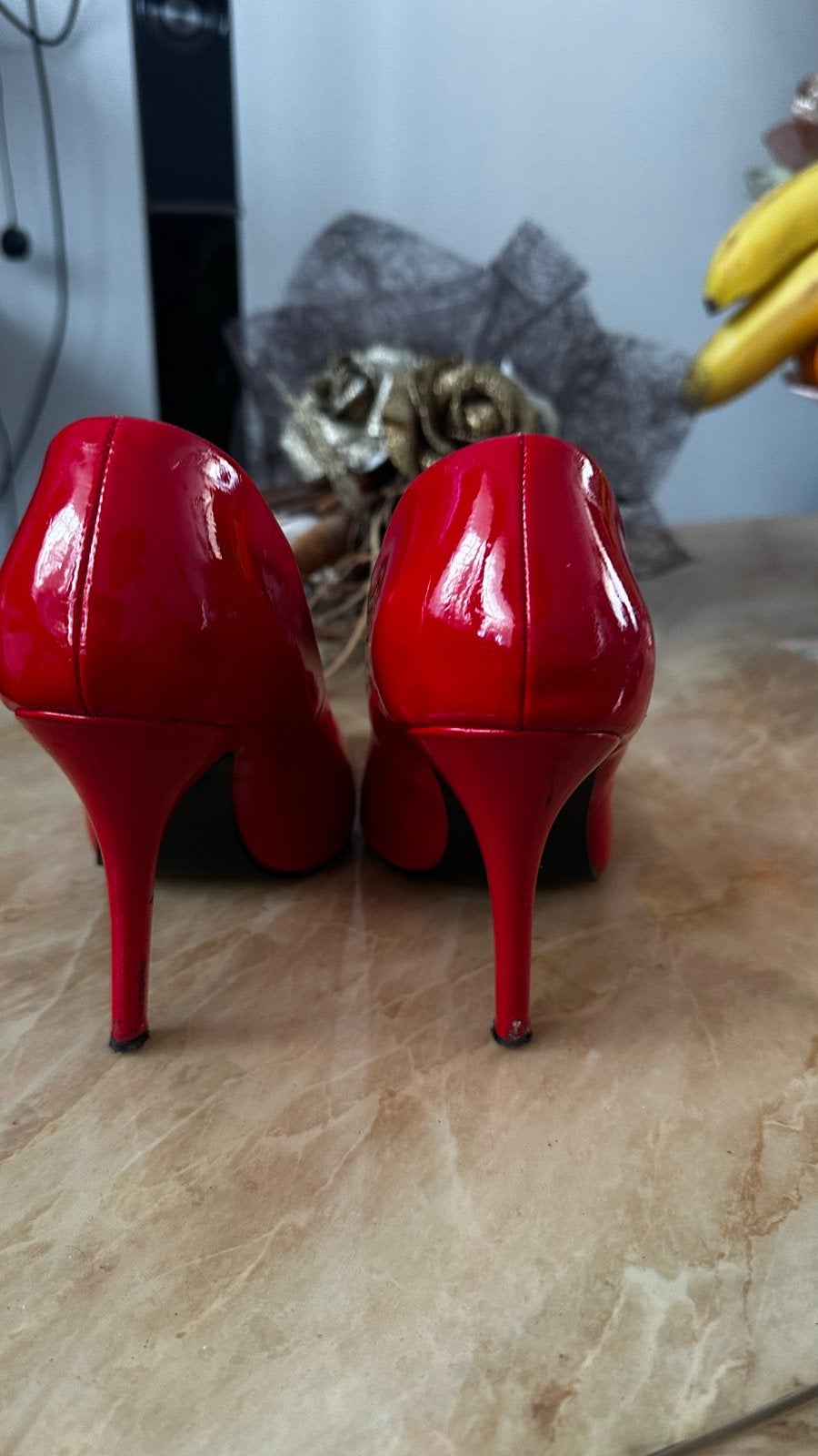 Stijlvolle Rode Pumps - Maat 38, Ophalen of Verzenden, Zo goed als nieuw, Rood, Pumps